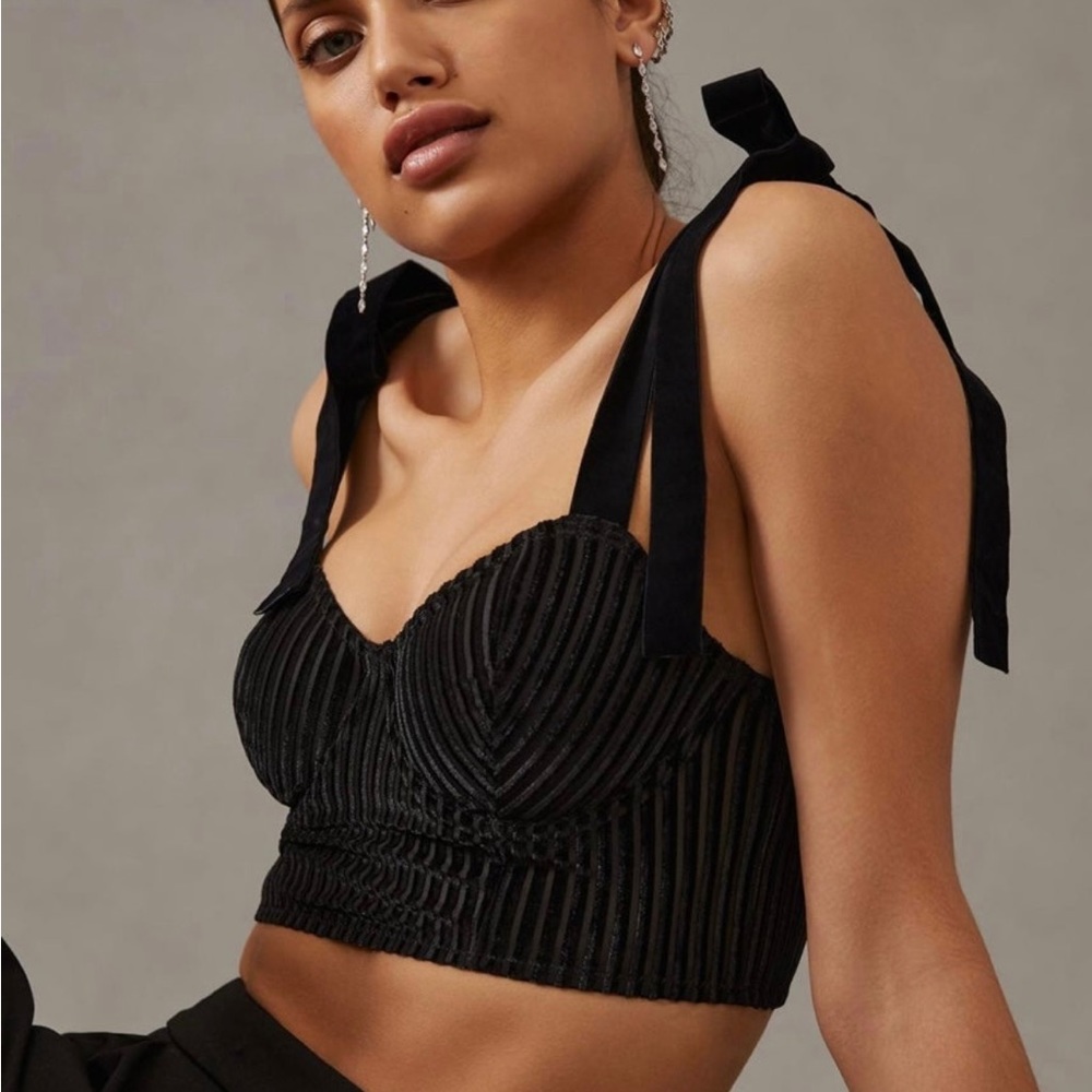 Anthropologie corset top